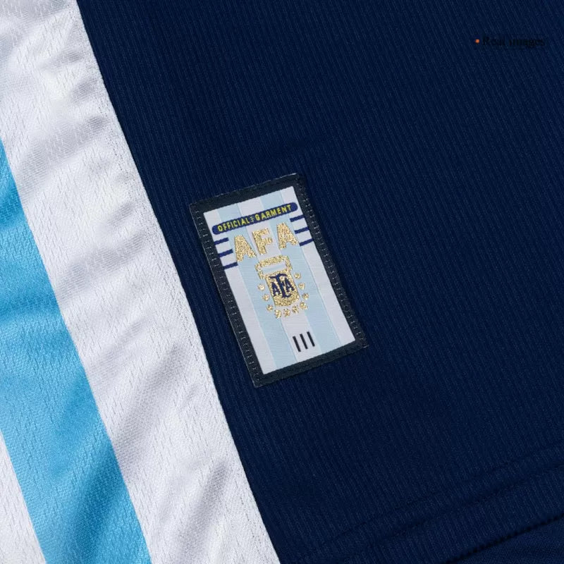 Retro 1998 Argentina Away Soccer Jersey