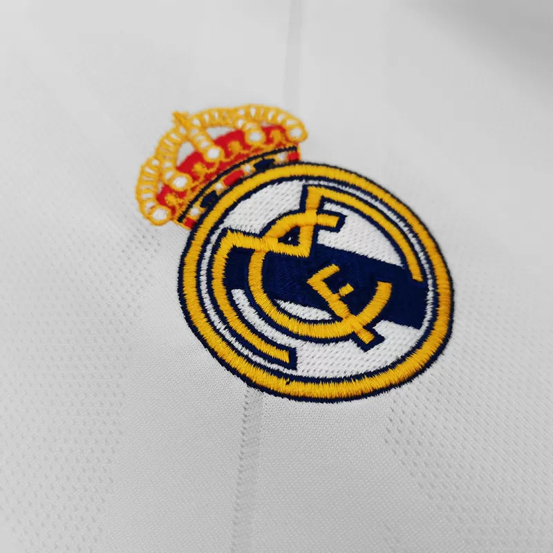 Retro RONALDO #7 2017/18 Real Madrid Home Long Sleeve Soccer Jersey