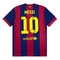 Retro MESSI #10 2014/15 Barcelona Home Soccer Jersey