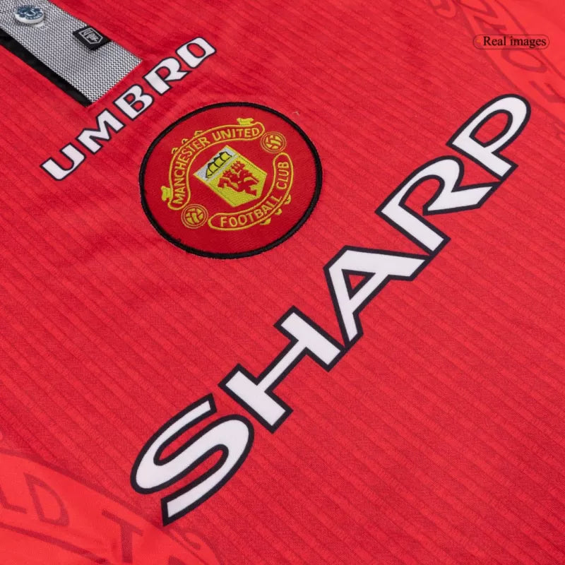 Retro 1996/97 Manchester United Home Soccer Jersey