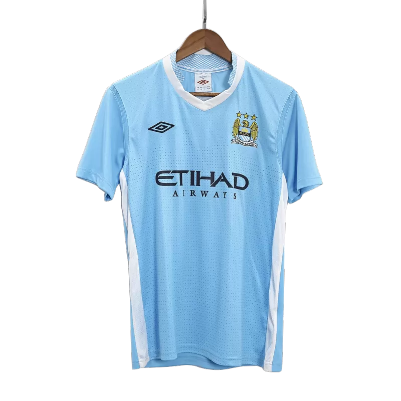 Retro 2011/12 Manchester City Home Soccer Jersey