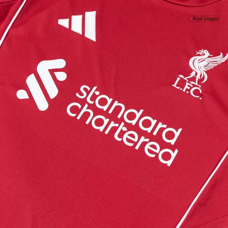 Liverpool Home Soccer Jersey 2025/26
