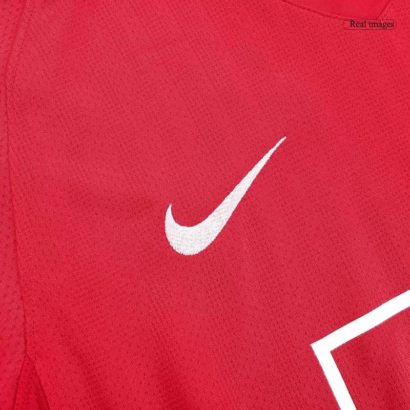 Retro RONALDO #7 2007/08 Manchester United Home Long Sleeve Soccer Jersey