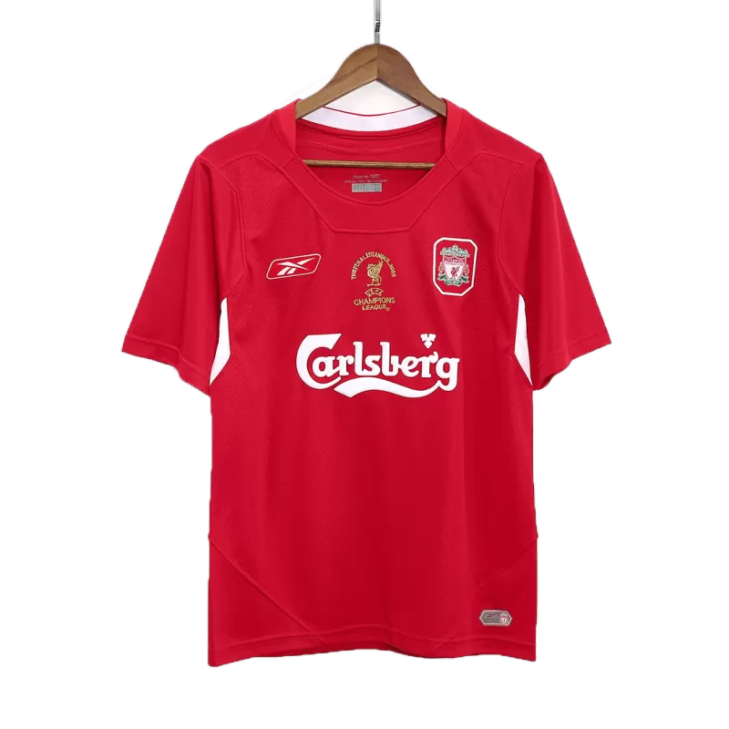 Retro 2005 Liverpool Soccer Jersey - UCL Final