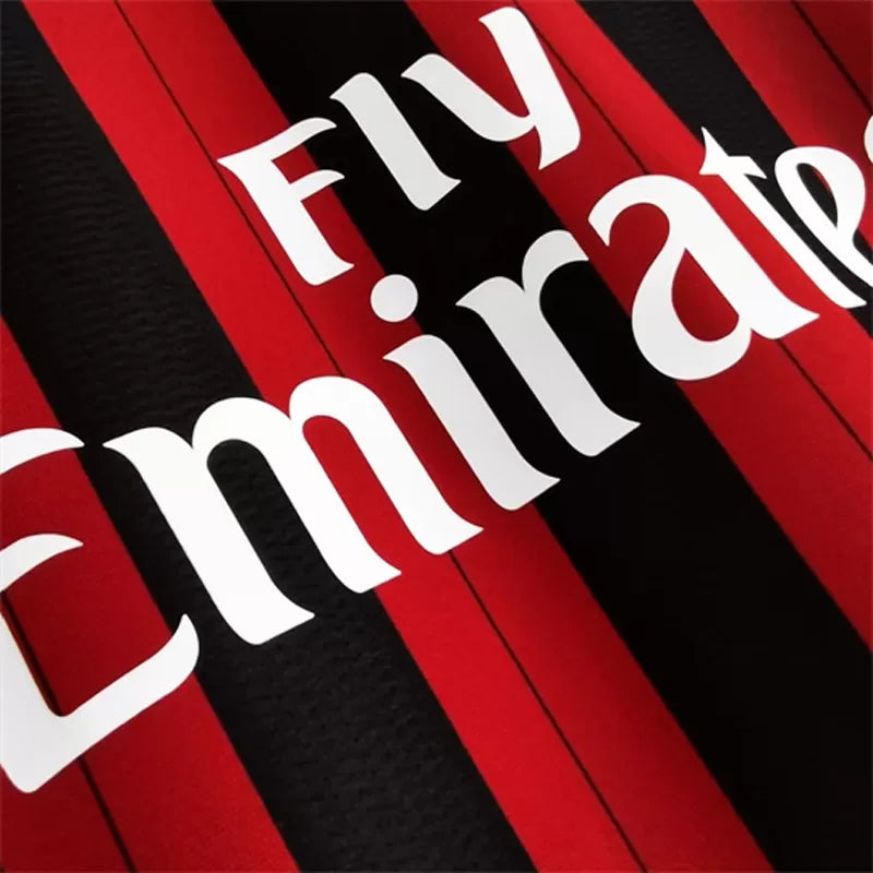 Retro 2013/14 AC Milan Home Soccer Jersey