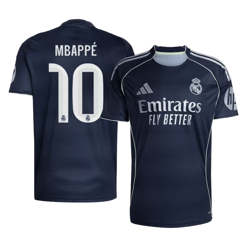 MBAPPÉ #10 Real Madrid Away Soccer Jersey 2025/26