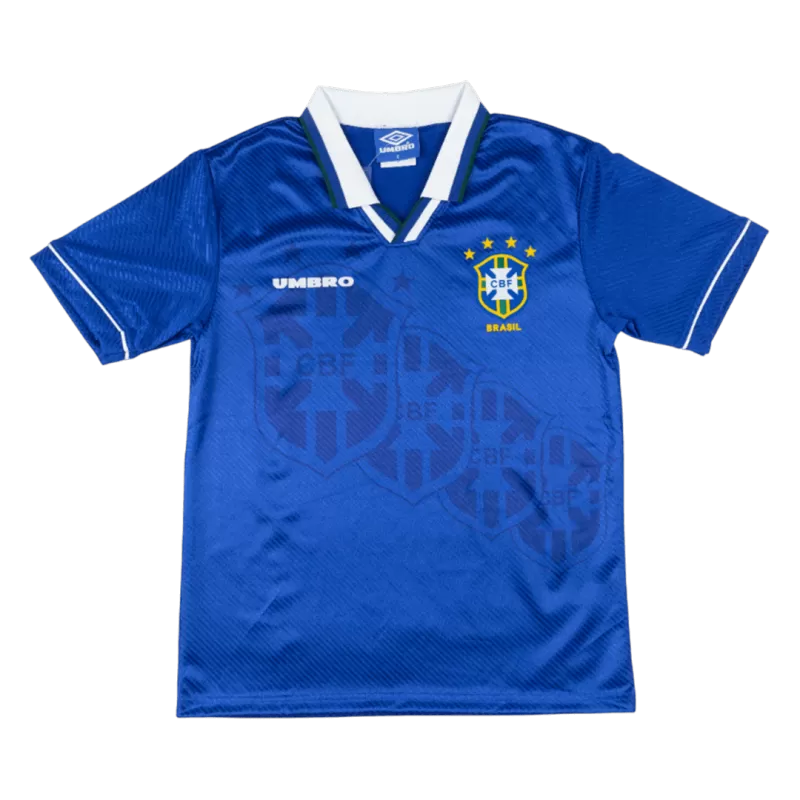 Retro 94/96 Brazil Away Soccer Jersey