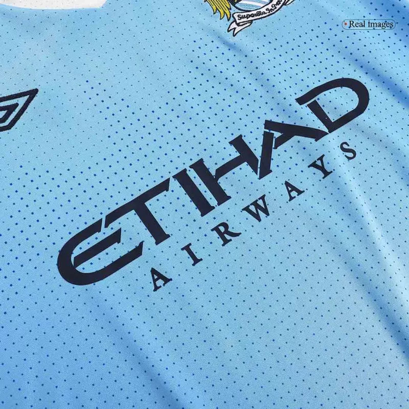 Retro 2011/12 Manchester City Home Soccer Jersey