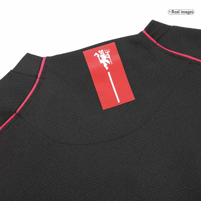 Retro 2007/08 Manchester United Away Long Sleeve Soccer Jersey