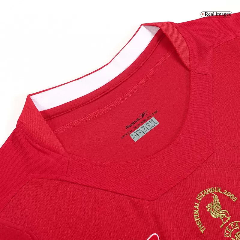 Retro 2005 Liverpool Soccer Jersey - UCL Final