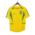 Retro 2002/03 Brazil Home Soccer Jersey