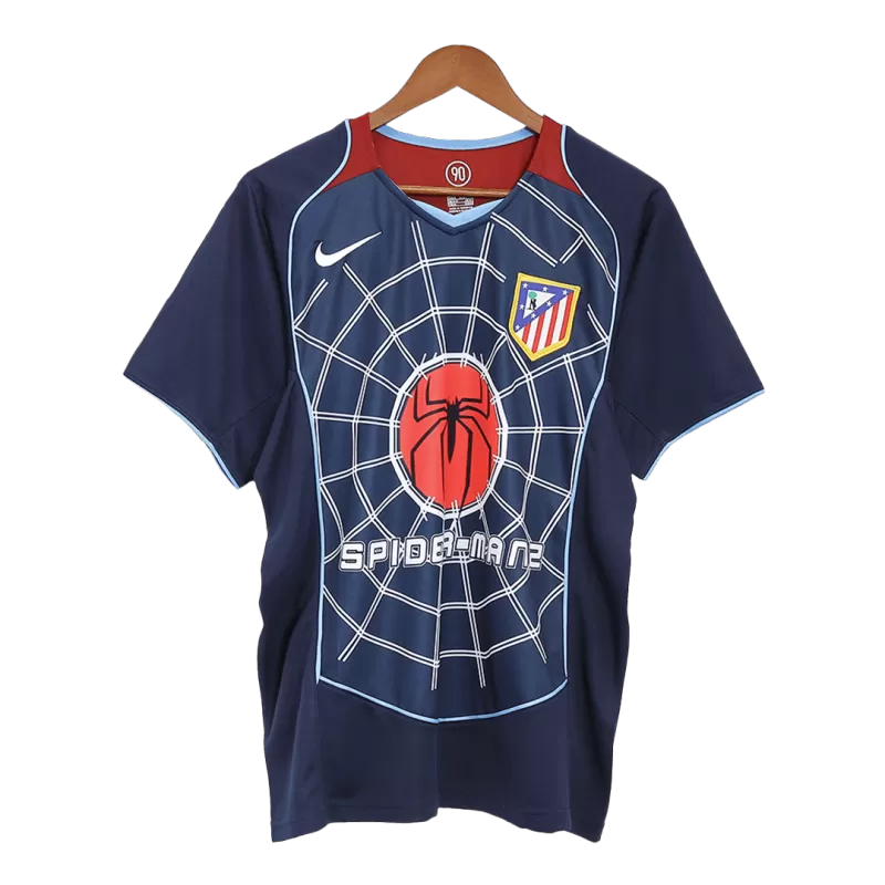 Retro 2004/05 Atletico Madrid Away Soccer Jersey