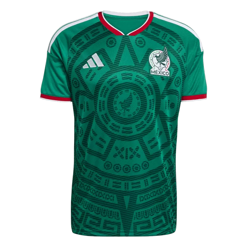 Kid's Mexico Home Soccer Jersey Kit