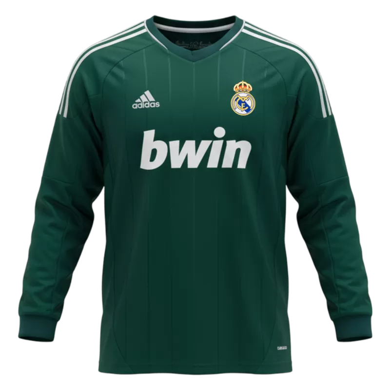Retro 2012/13 Real Madrid Third Away Long Sleeve Soccer Jersey