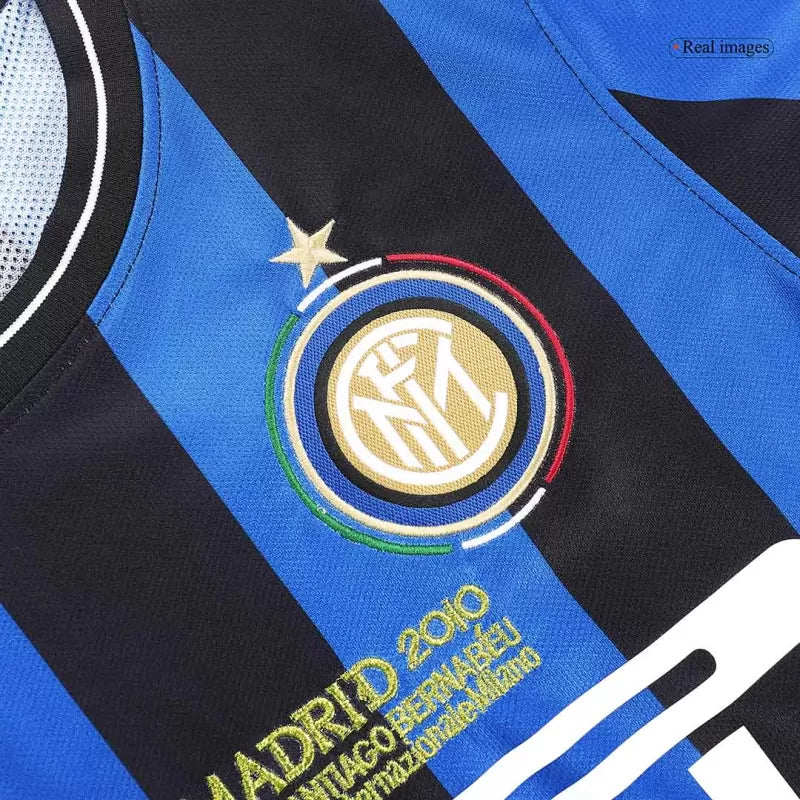 Retro 2009/10 Inter Milan Home Soccer Jersey - UCL Final