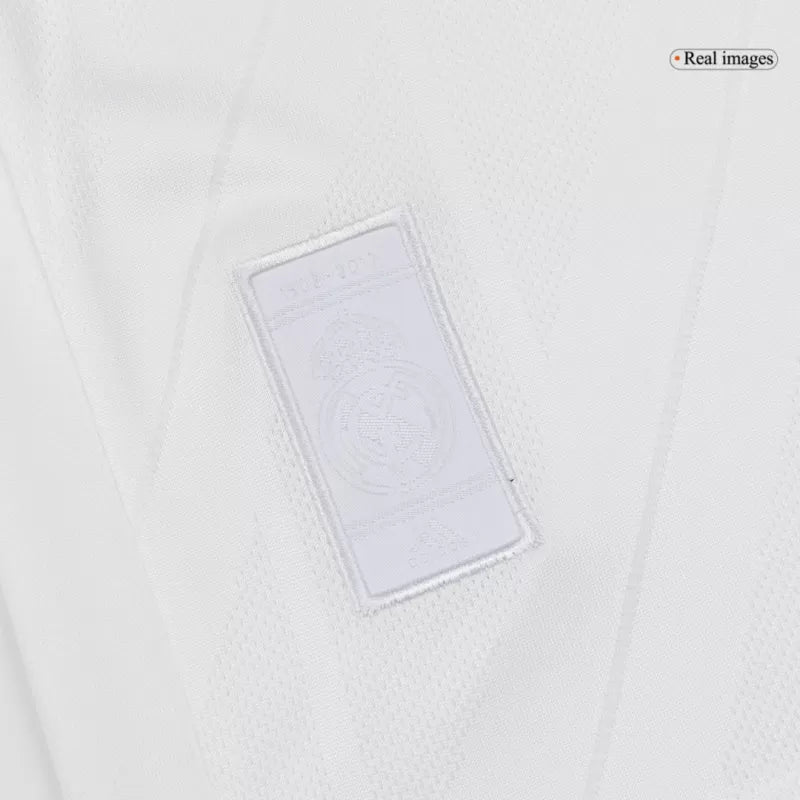 Retro 2017/18 Real Madrid Home Long Sleeve Soccer Jersey