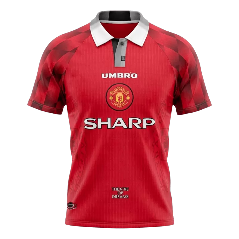 Retro 1996/97 Manchester United Home Soccer Jersey