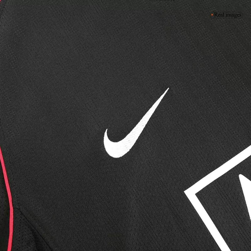 Retro 2007/08 Manchester United Away Long Sleeve Soccer Jersey